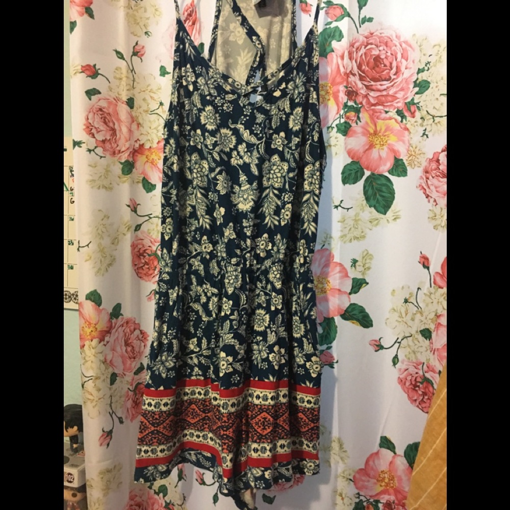Open Back Romper